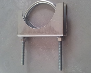 Clamp U with easel Ø91x145x5/16''